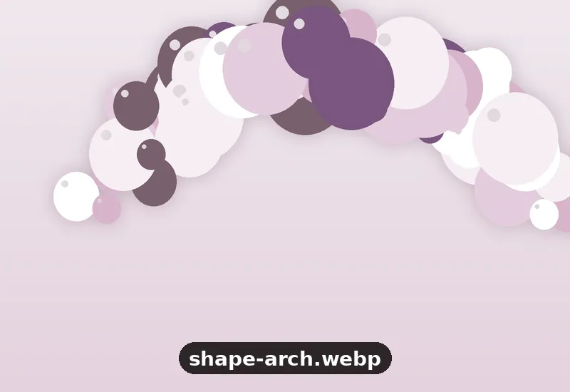 Framed Arch balloon design