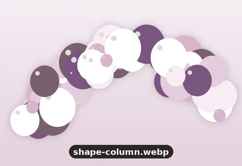Columns balloon design